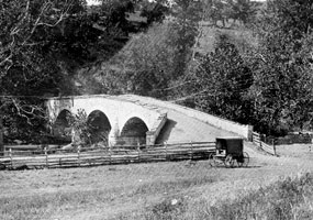 Alexander Gardner's traveling darkroom at the Burnside Bridge