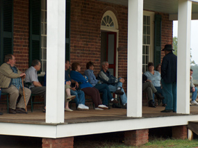 First person (1865) living history programs have been popular at the park since the early 1970s, and will be part of the anniversary programs offered in 2009.