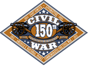 Eastern National's (park bookstore) Official logo of the 150th Anniversary of the Civil War.