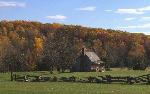 Mariah Wright House in the fall