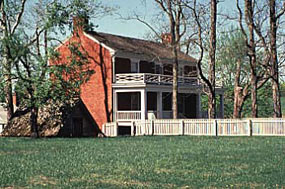 The McLean House at Appomattox Court House National Historical Park. The McLean House at Appomattox Court House National Historical Park.