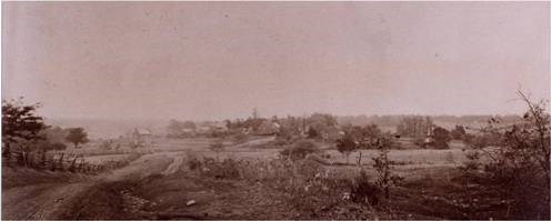1890 Village from East