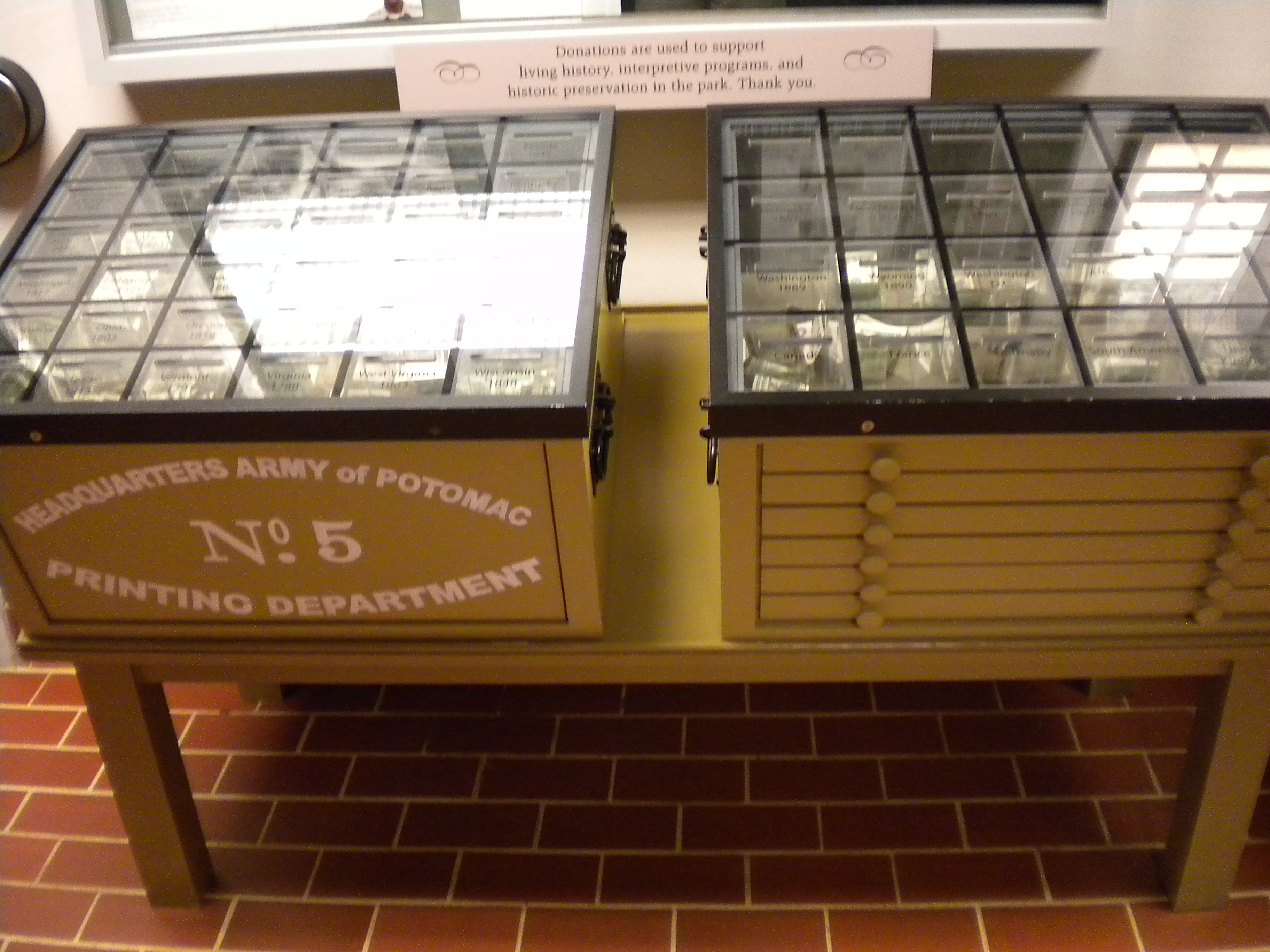 Donation boxes