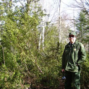 Jim and yew - RA island 4-06