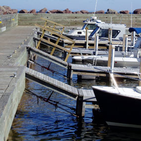 Little Sand Bay finger piers