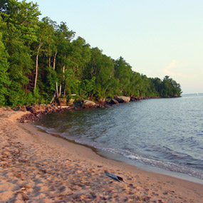 Presque Isle Beach, Stockton Island