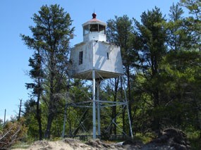 Chequamegon Point Light Tower