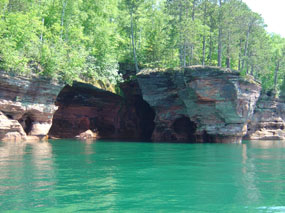 Mainland caves