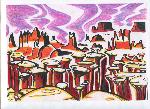 Pete Apicella - Elephant Canyon as Mushroom City, Sunset