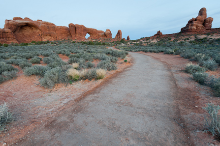 The accessible portion of the Windows Trail.