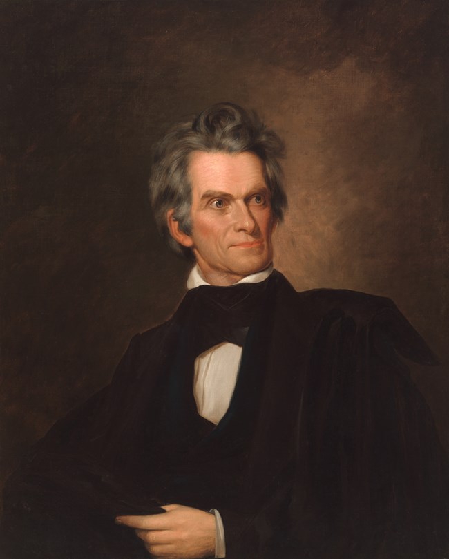 Painting of John C Calhoun