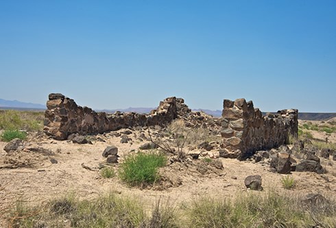 Collectively, during Fort Craig's 30-year occupation, thousands of troops lived and worked surrounded by such amenities as storehouses, a hospital and a school of their children. Photo © Jack Parsons