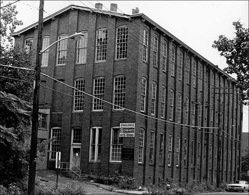 Silk weaving mill in the Great Falls/S.U.M. Historic District.