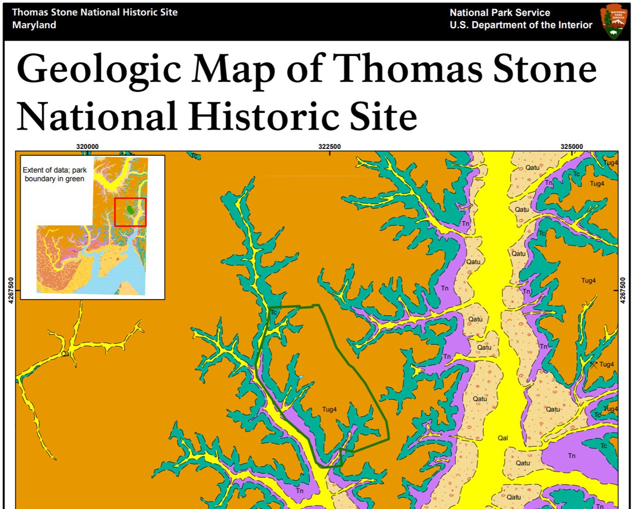 image of park gri geologic map