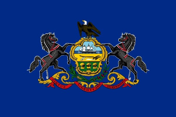 State flag of Pennsylvania