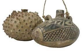 Spiked ceramic pottery