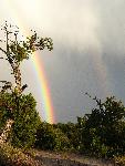 Rainbow on Mesa