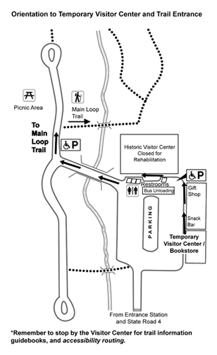 temp vc parking map
