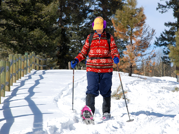 visitor snow shoer 4