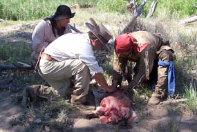 trappers-skinning