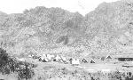 CCC camp view showing tents