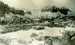 The Hot Springs in the snow, 1940