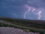 Double lightning strike