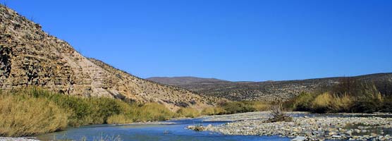 Rio Grande near the Hot Springs