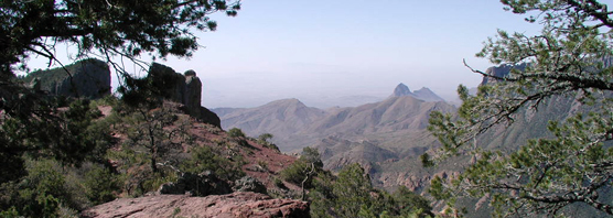 Lost Mine Trail view