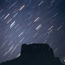 Star trails over Casa Grande