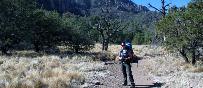 Backpacking in the Chisos Mountains