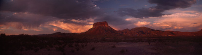 Castolon after a thunderstorm