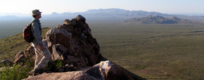 Lone Mountain scenic vista 