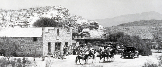 Mail Day at Hot Springs, April 30, 1945