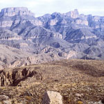 The Sierra del Carmen from the Marufo Vega Trail The Sierra del Carmen from the Marufo Vega Trail