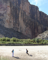 Exploring Santa Elena Canyon