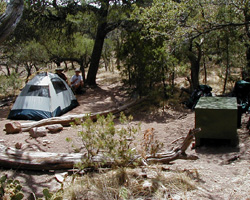 Southwest 4 campsite