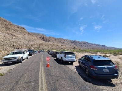 boquillas canyon parking congestion