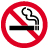 No smoking icon