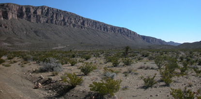 View along the Old Ore Road