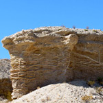 Rock formation along River Road East