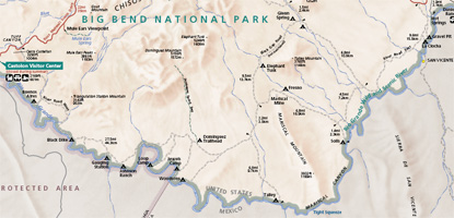 Map of the River Road
