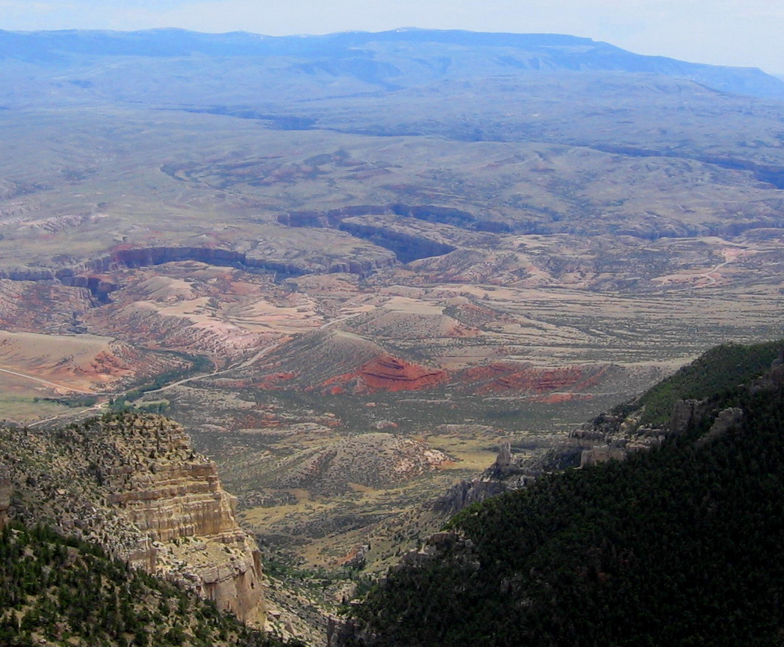 View of Bighorn Canyon from Sykes Ridge.  Photo by Sharon Genaux