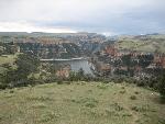 North end of Bighorn Canyon