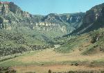 Northern end of Bighorn Canyon before dam