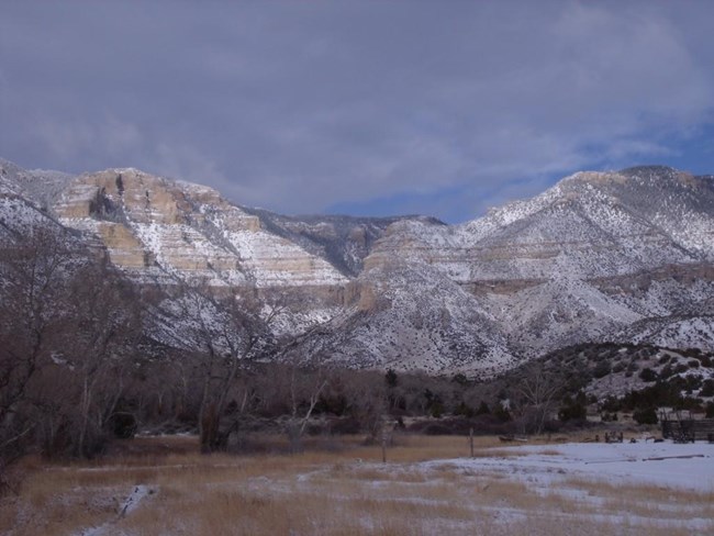 Ewing-Snell Ranch location on Layout Creek