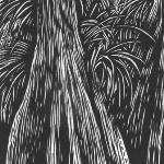 Art from past AIR program artist titled "Two Trees," by Mollie Doctrow.
