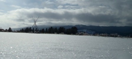 Winter splendor at Big Hole National Battlefield