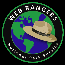 WebRangers logo with a Ranger Flat hat over a world map
