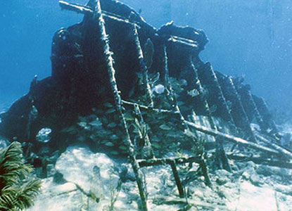 The wreck of Mandalay
